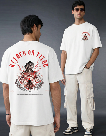 ATTACK ON TITAN OVERSIZED T-SHIRT