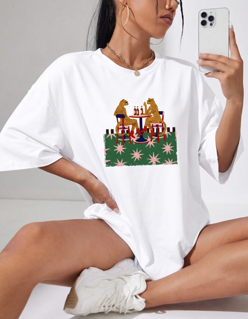 SPILL THE TEA OVERSIZED T-SHIRT