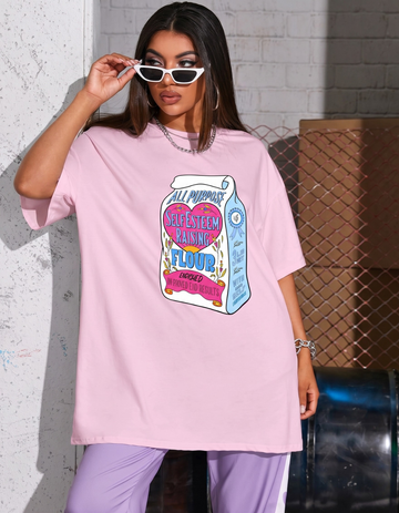 SELF ESTEEM FLOUR OVERSIZED T-SHIRT