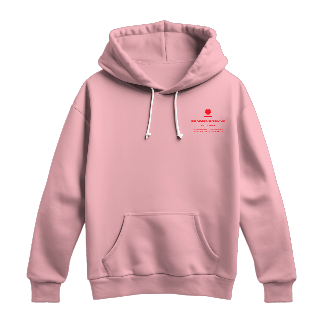 BABY PINK REGULAR HOODIE