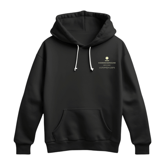 BLACK REGULAR HOODIE