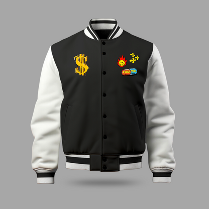 LIT AF UNISEX VARSITY JACKET