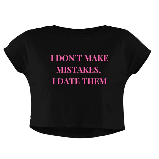 DATE MISTAKES BABY TEE