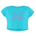 DATE MISTAKES BABY TEE