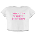 DATE MISTAKES BABY TEE