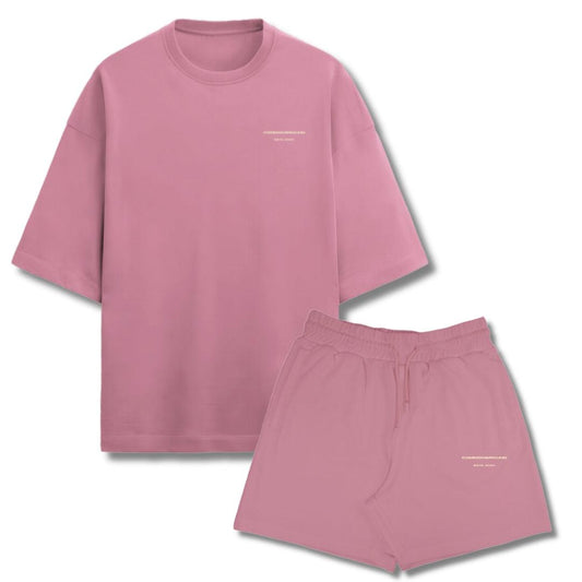 FLAMINGO SOLID CO-ORD SET