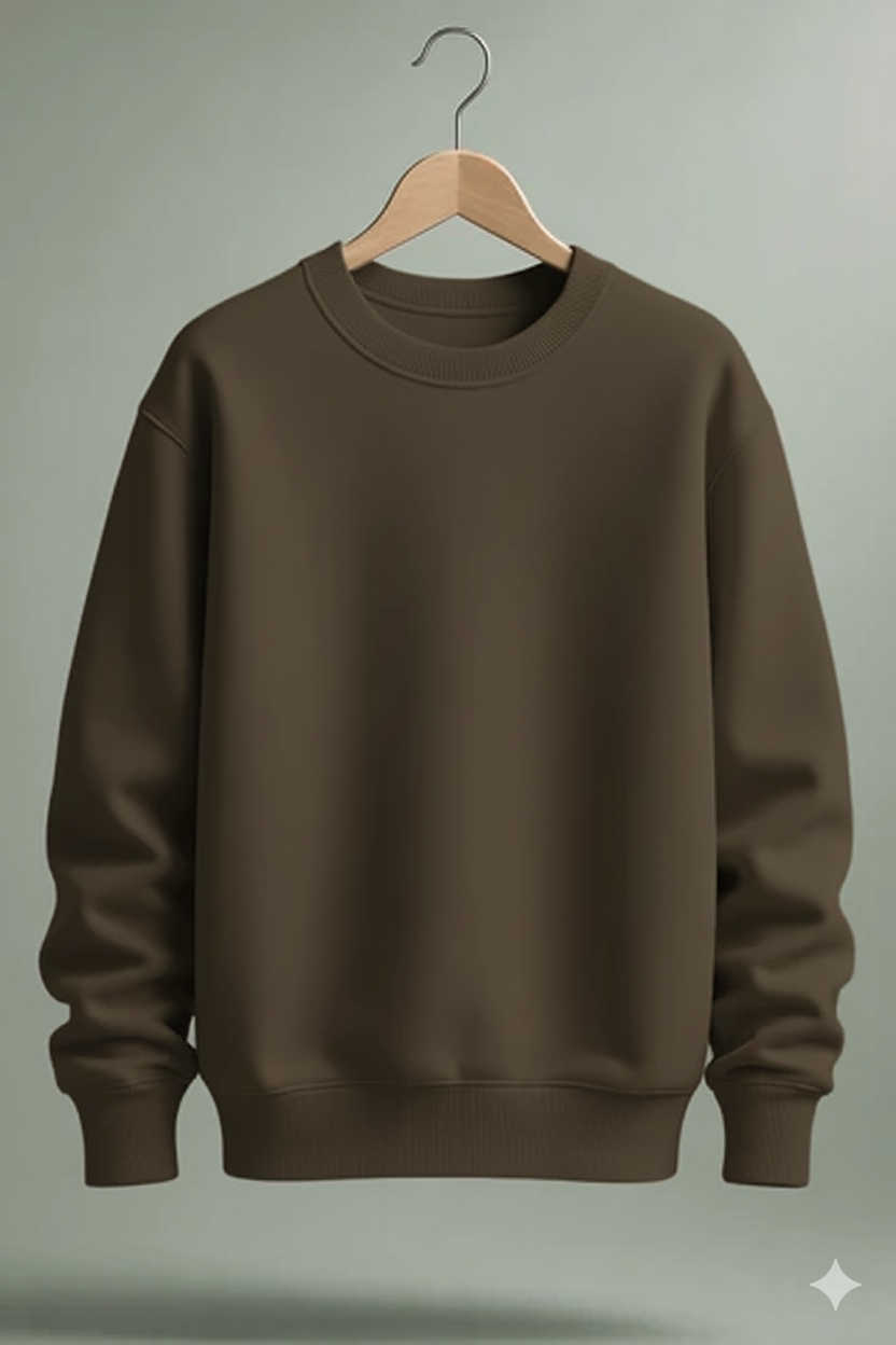 UNISEX OLIVE GREEN SWEATSHIRT