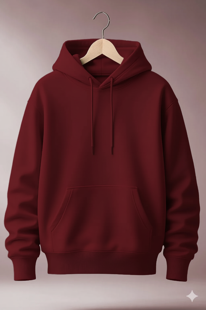 UNISEX RED HOODIE