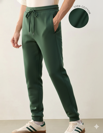 BOTTLE GREEN UNISEX JOGGERS