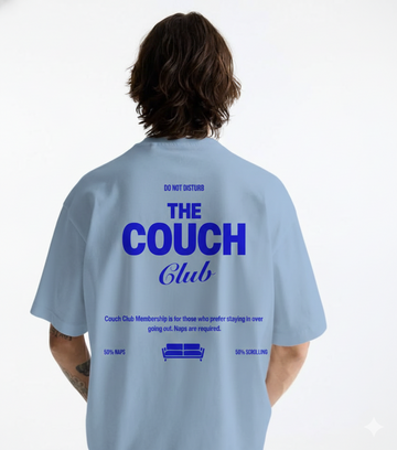COUCH CLUB OVERSIZED T-SHIRT