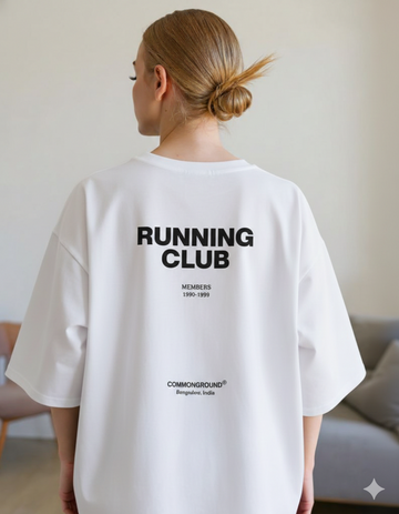 RUNNING CLUB OVERSIZED T-SHIRT