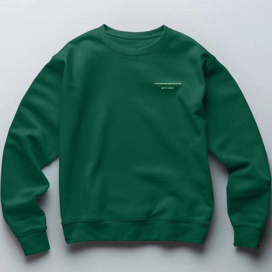 FORREST GREEN OVERSIZED SWEATSHIRT