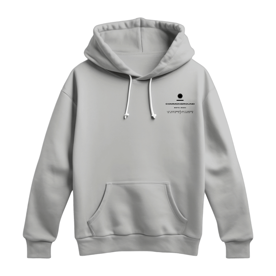 GREY REGULAR HOODIE