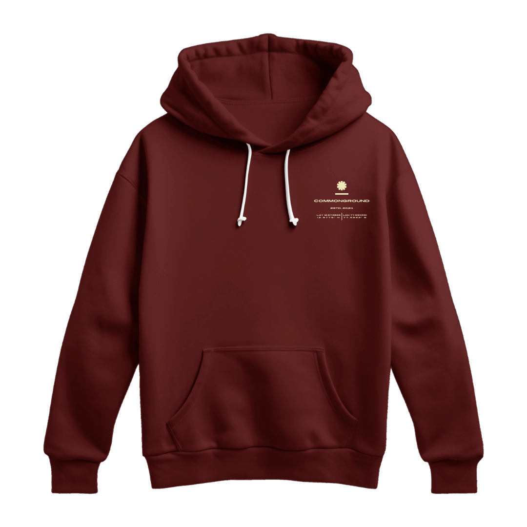 MAROON REGULAR HOODIE