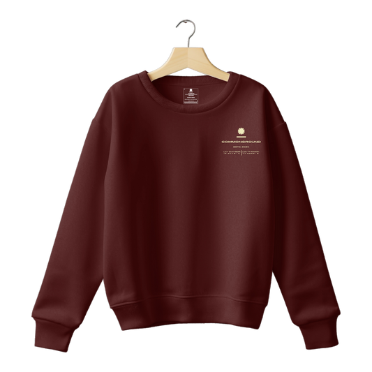 MAROON REGULAR SWEATSHIRT