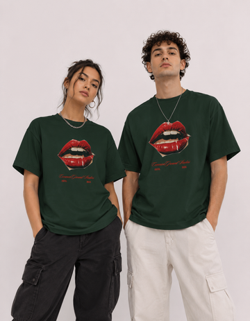 HOT LIPS OVERSIZED T-SHIRT