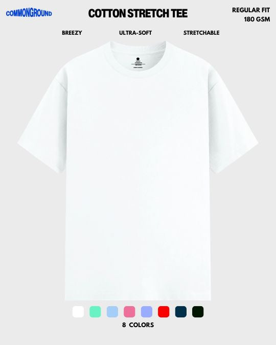 COTTON STRETCH T-SHIRT