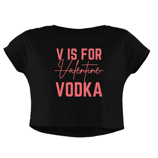 V FOR VODKA BABY TEE