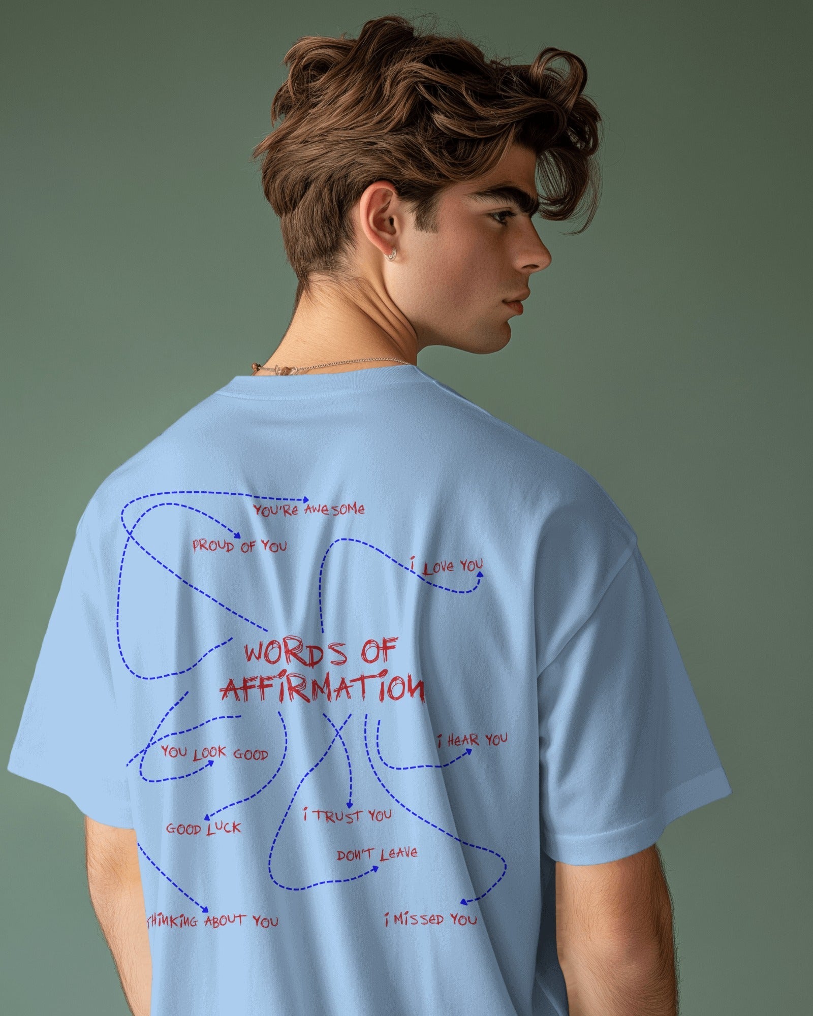 AFFIRMATION OVERSIZED T - SHIRT - COMMONGROUND