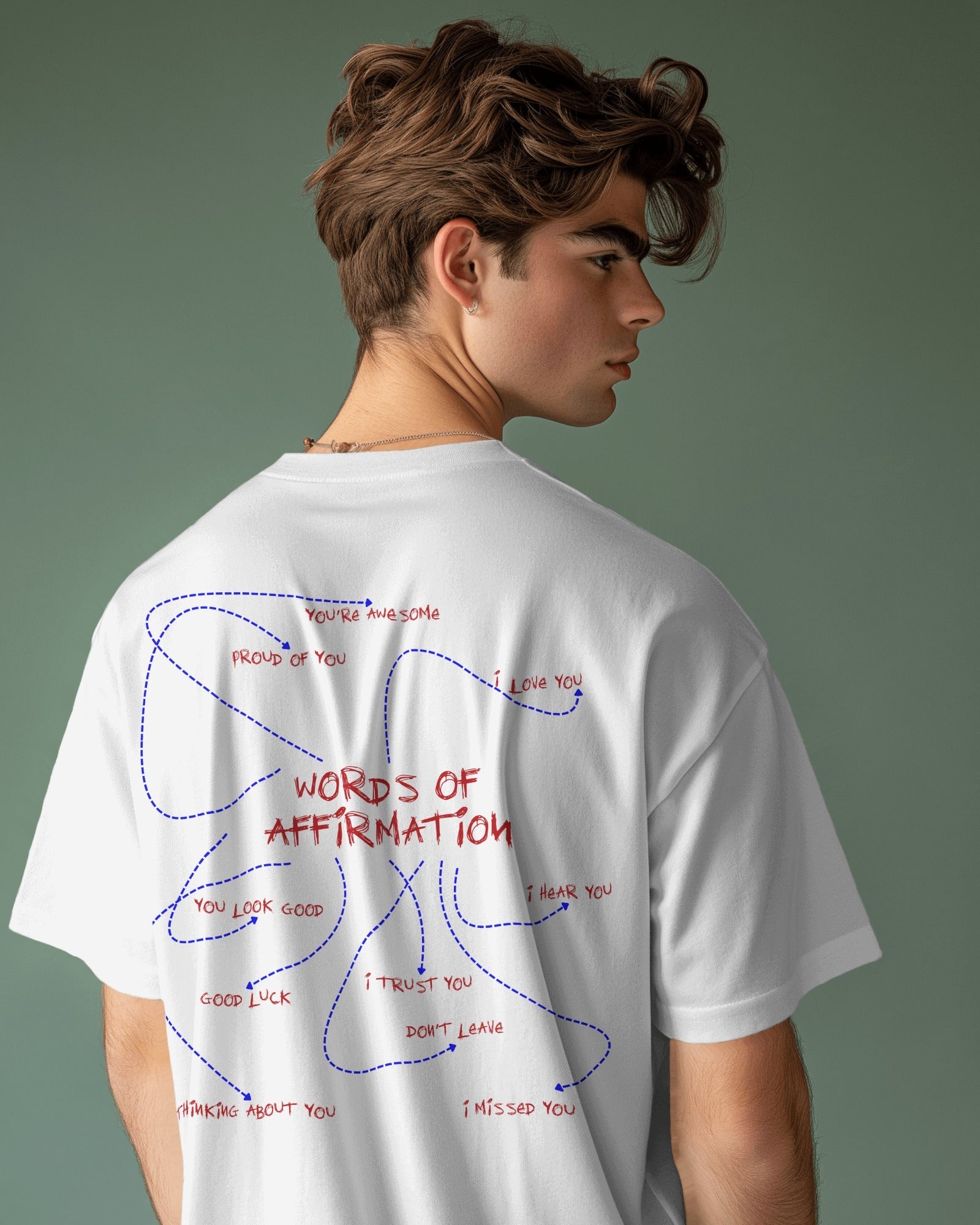 AFFIRMATION OVERSIZED T - SHIRT - COMMONGROUND
