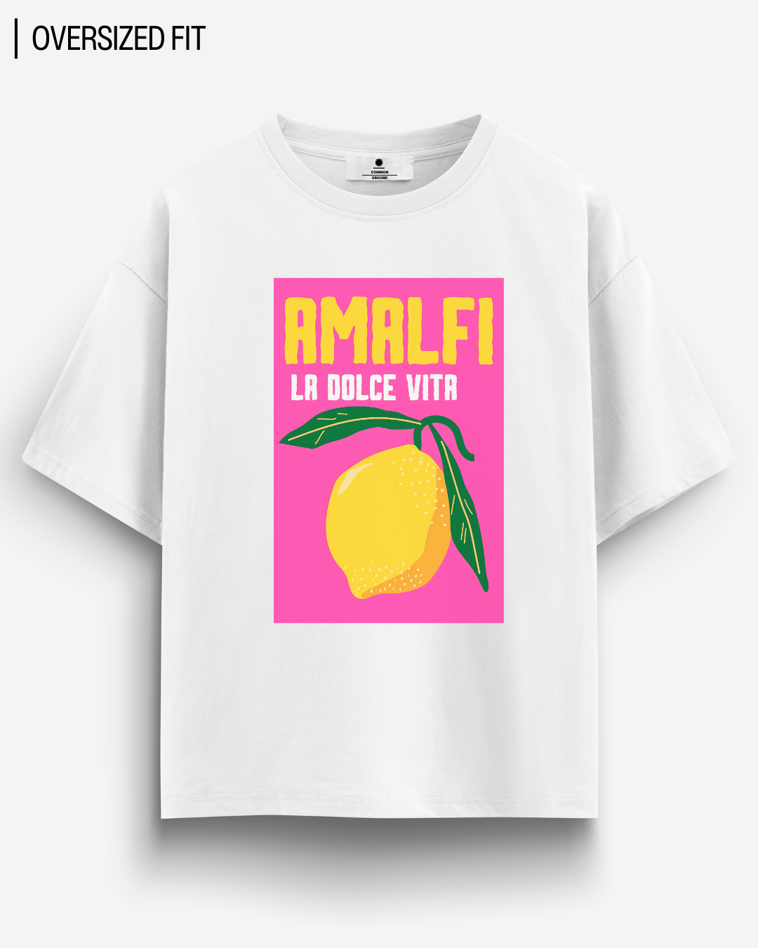 AMALFI COAST OVERSIZED T - SHIRT - COMMONGROUND