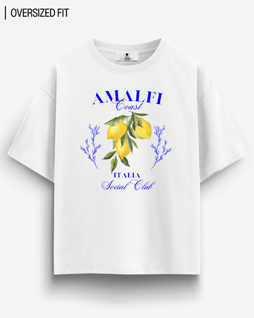 AMALFI COAST SOCIAL CLUB OVERSIZED T - SHIRT - COMMONGROUND