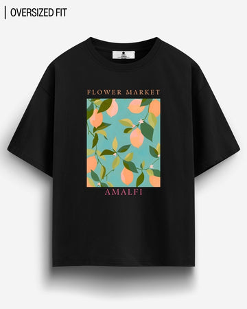 AMALFI FLOWER MARKET OVERSIZED T - SHIRT - COMMONGROUND