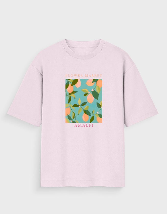 AMALFI FLOWER MARKET OVERSIZED T - SHIRT - COMMONGROUND