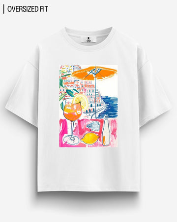 AMALFI SPRITZ OVERSIZED T - SHIRT - COMMONGROUND