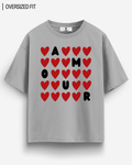 AMOUR OVERSIZED T - SHIRT - COMMONGROUND