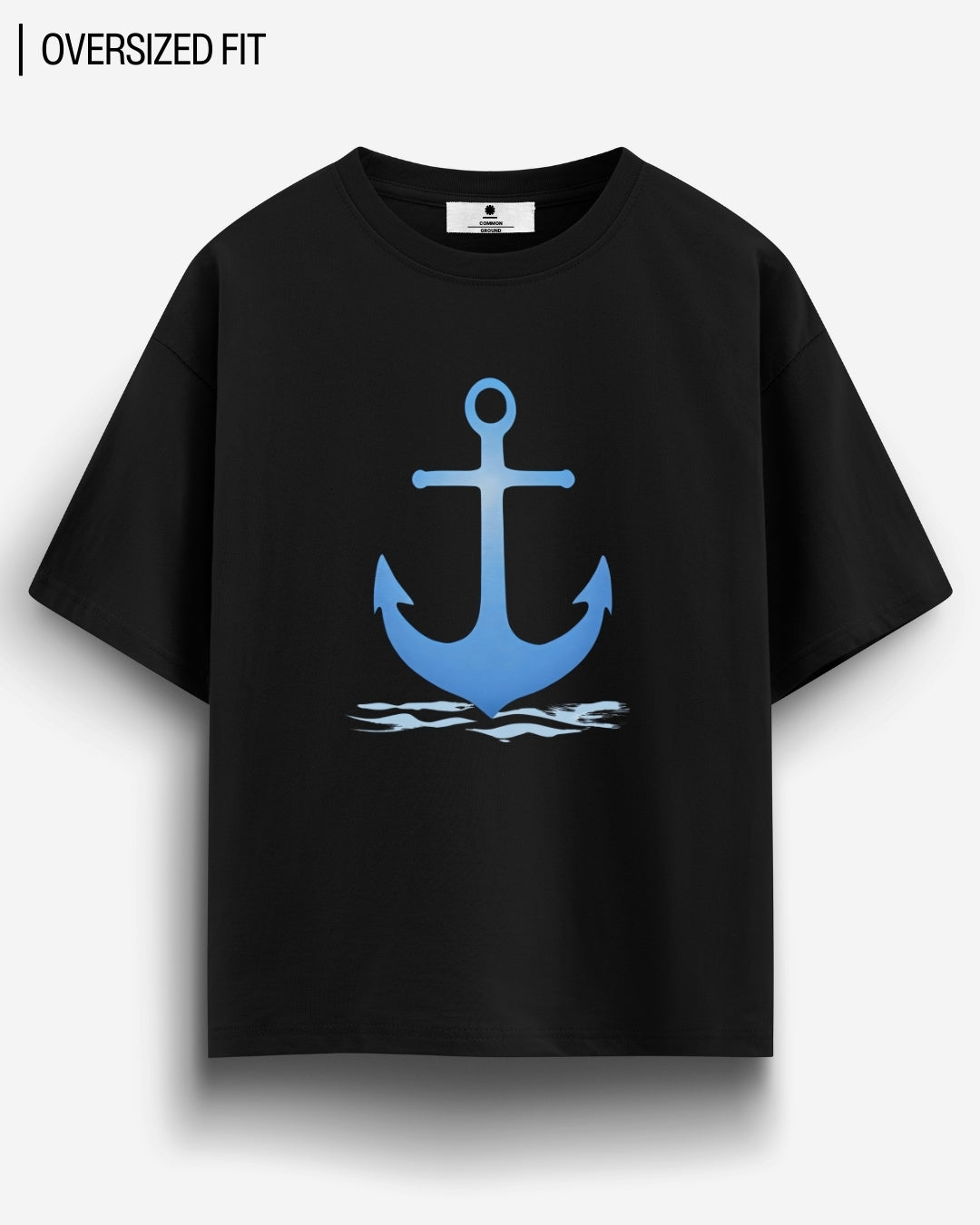 ANCHOR OVERSIZED T - SHIRT - COMMONGROUND