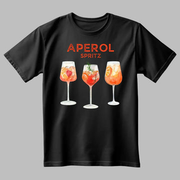 APEROL SPRITZ WHITE SUPIMA T - SHIRT - COMMONGROUND