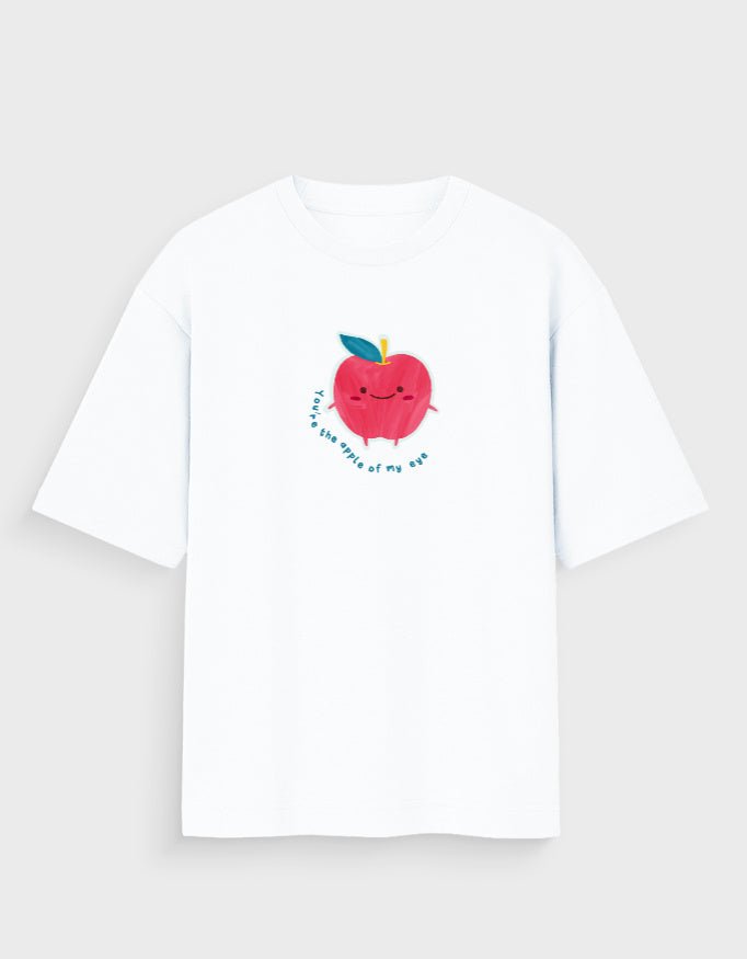 APPLE OF MY EYE OVERSIZED T - SHIRT - COMMONGROUND