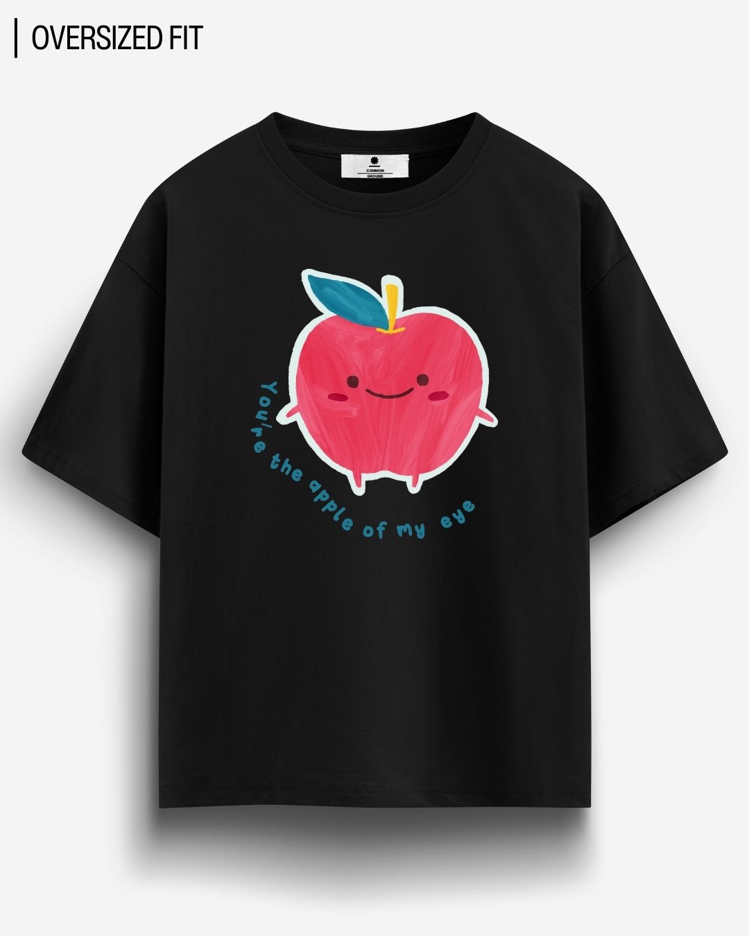 APPLE OF MY EYE OVERSIZED T - SHIRT - COMMONGROUND