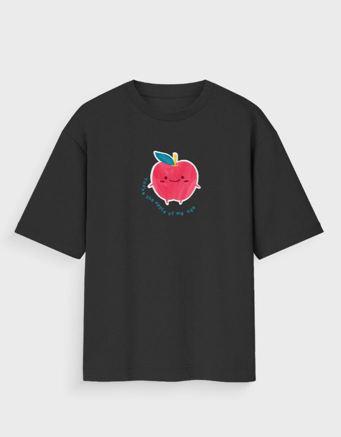 APPLE OF MY EYE OVERSIZED T - SHIRT - COMMONGROUND