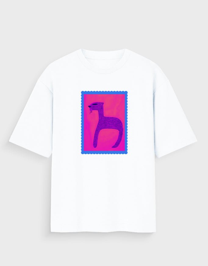 AZTEC CAT OVERSIZED T - SHIRT - COMMONGROUND