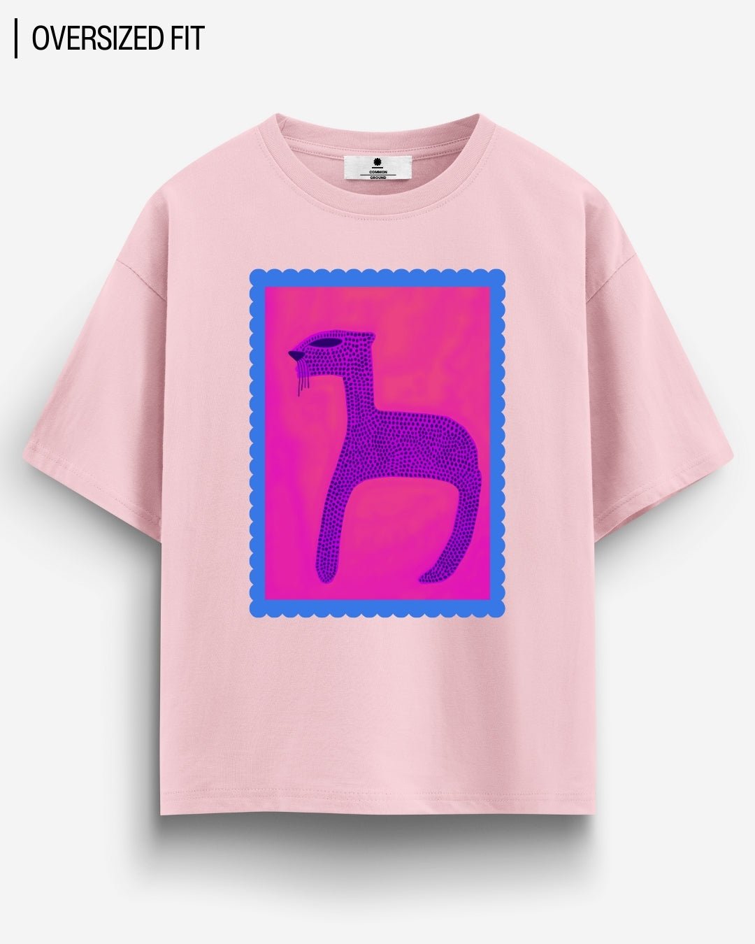 AZTEC CAT OVERSIZED T - SHIRT - COMMONGROUND