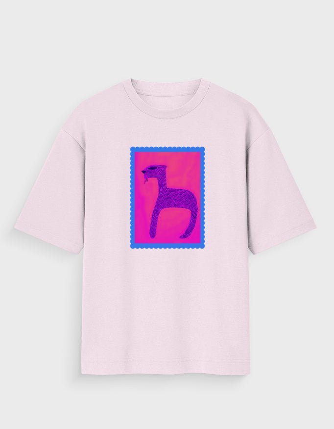 AZTEC CAT OVERSIZED T - SHIRT - COMMONGROUND