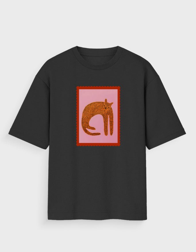 AZTEC PANTHER OVERSIZED T - SHIRT - COMMONGROUND