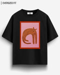 AZTEC PANTHER OVERSIZED T - SHIRT - COMMONGROUND