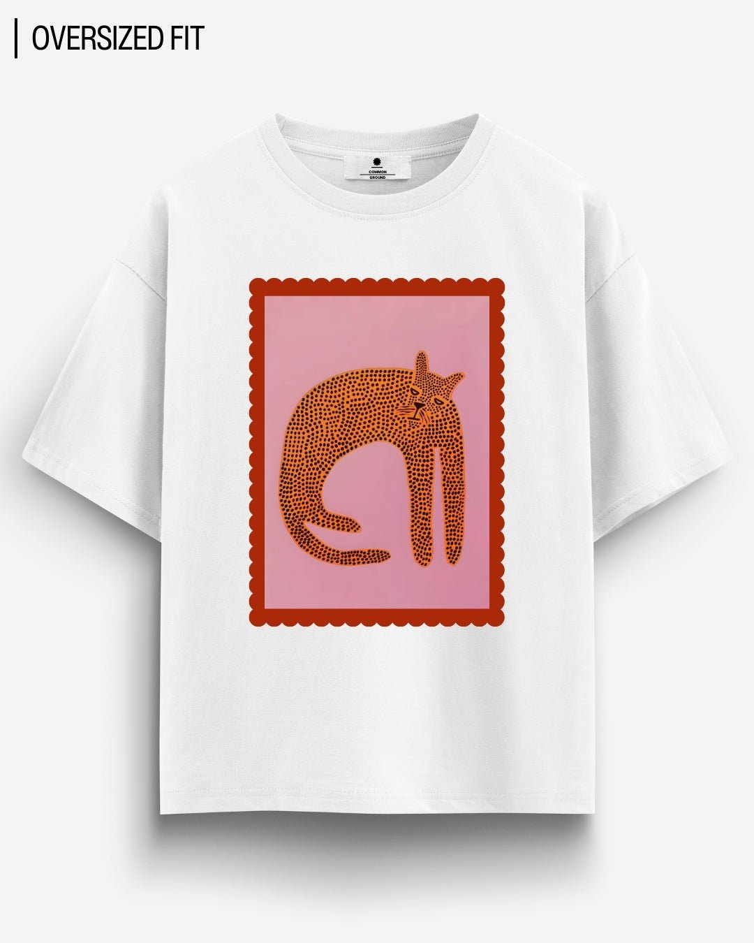 AZTEC PANTHER OVERSIZED T - SHIRT - COMMONGROUND