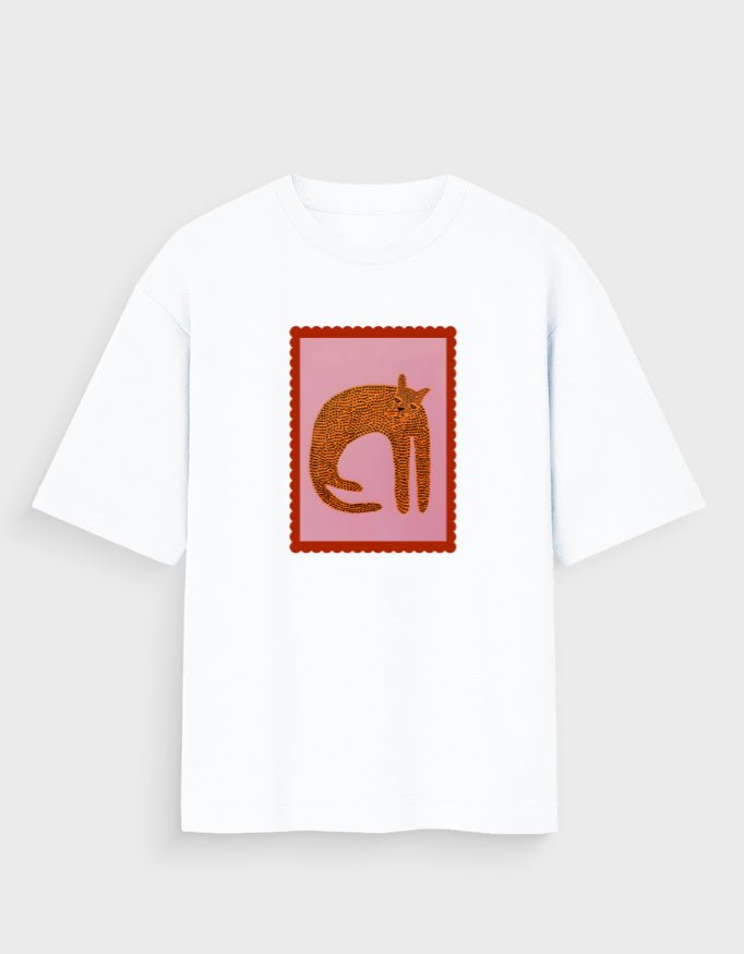 AZTEC PANTHER OVERSIZED T - SHIRT - COMMONGROUND