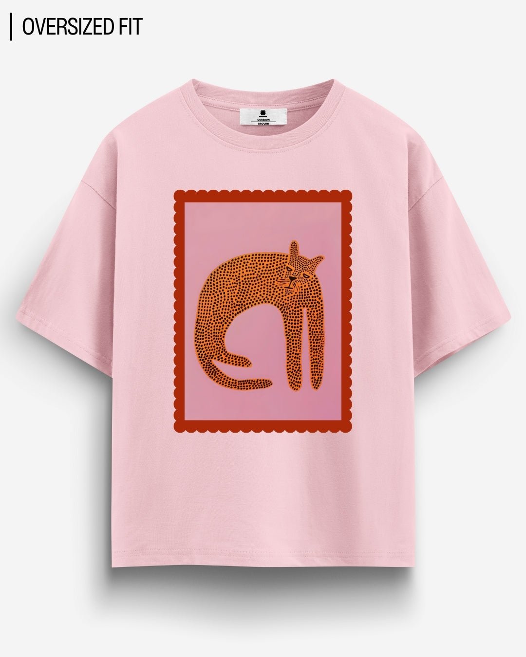 AZTEC PANTHER OVERSIZED T - SHIRT - COMMONGROUND