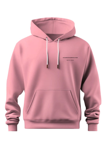 BABY PINK OVERSIZED HOODIE - COMMONGROUND