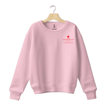 BABY PINK REGULAR SWEATSHIRT - COMMONGROUND