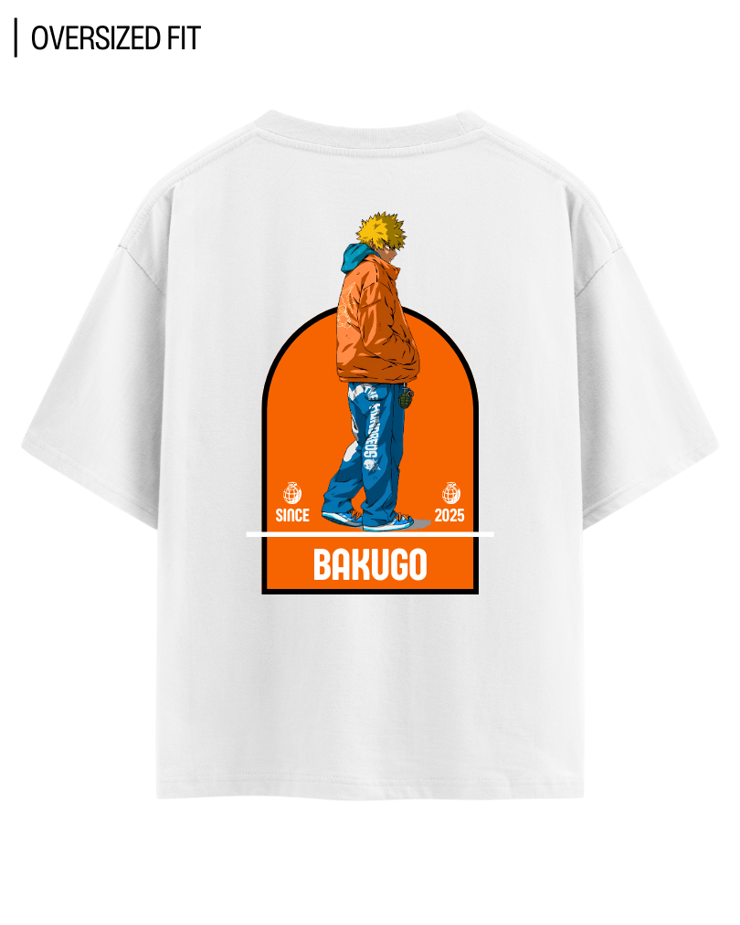 BAKUGO OVERSIZED T - SHIRT - COMMONGROUND