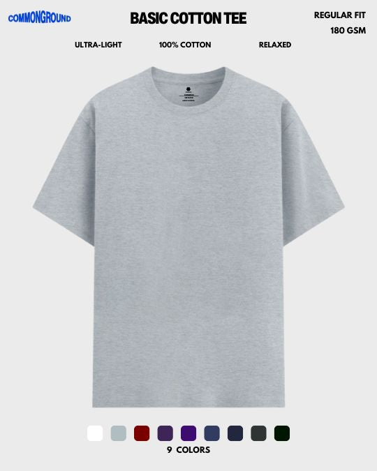 BASIC REGULAR T - SHIRT - COMMONGROUND