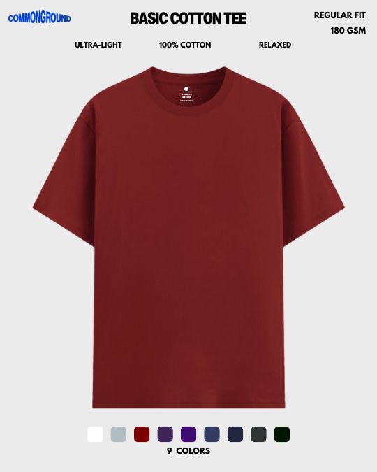 BASIC REGULAR T - SHIRT - COMMONGROUND