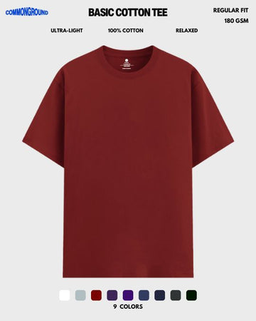 BASIC REGULAR T - SHIRT - COMMONGROUND