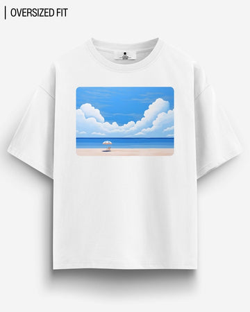 BEACH DAYS OVERSIZED T - SHIRT - COMMONGROUND
